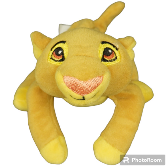 Vintage Disney Store Simba 8" Bean Bag Plush Toy Lion King Stuffed Animal Toy - Picture 3 of 5
